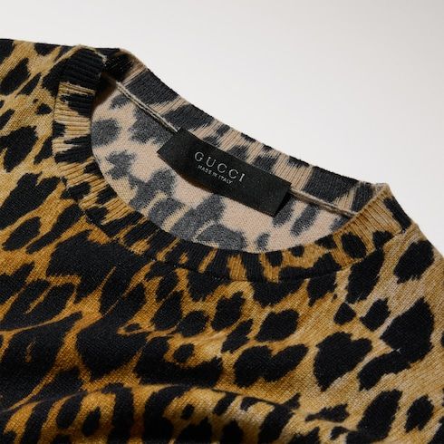 Women's Printed Knit Cashmere Dress
