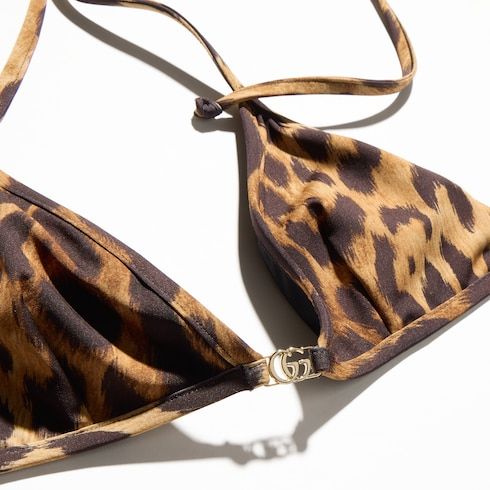 Women's Printed Stretch Jersey Bikini