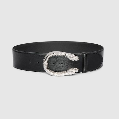Women's Dionysus Wide Tiger Head Buckle Belt