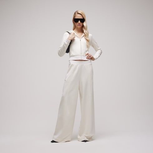 Women's Cotton Silk Jersey Leisure Pants