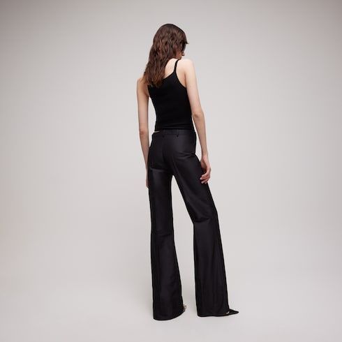 Women's Viscose Crêpe Jersey Top with Horsebit