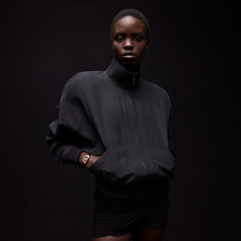 Women's Silk Poplin Zip Jacket