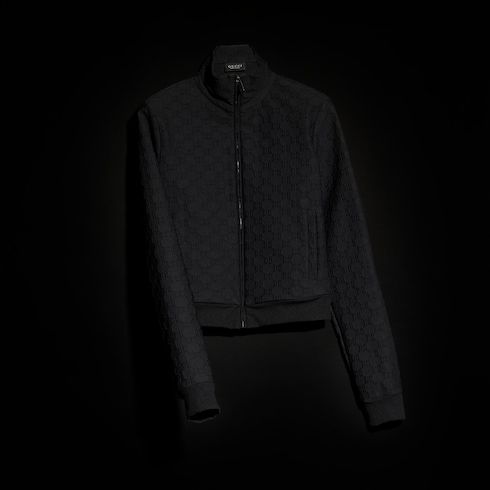 Women's Jacquard Jersey Zip Jacket