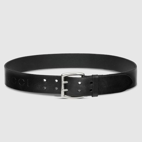 Men's Double Prong Leather Belt