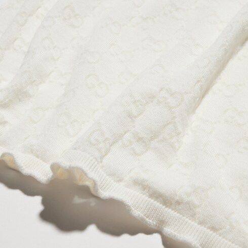 Women's Devoré Cotton Knit Top