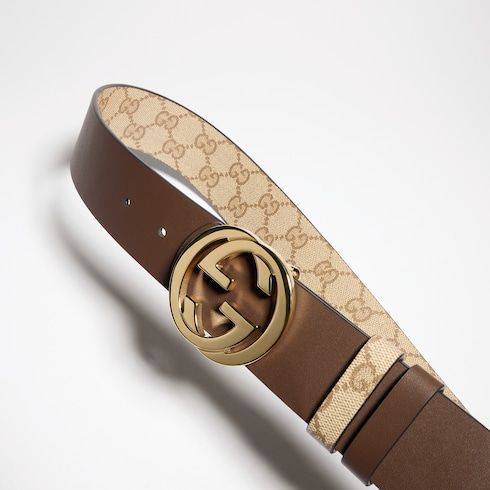 Men's Reversible Interlocking G Belt