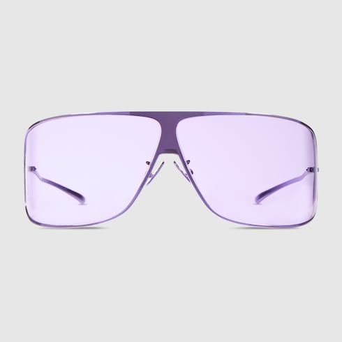 Men's Mask Frame Sunglasses