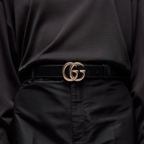 Women's Thin Leather Belt
