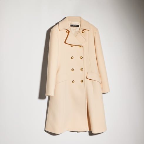 Women's Textured Wool Coat