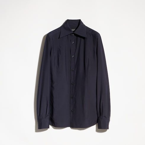 Women's Silk Poplin Shirt