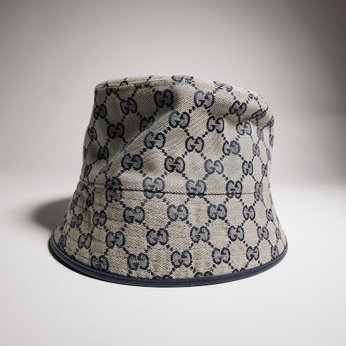 Women's GG Cotton Canvas Bucket Hat