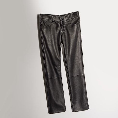 Women's Soft Nappa Cropped Pants