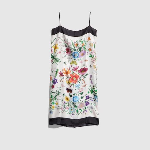 Women's Printed Silk Twill Dress