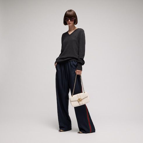 Women's Knit Cashmere Embroidered Sweater