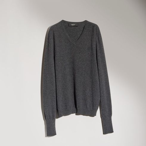 Women's Knit Cashmere Embroidered Sweater