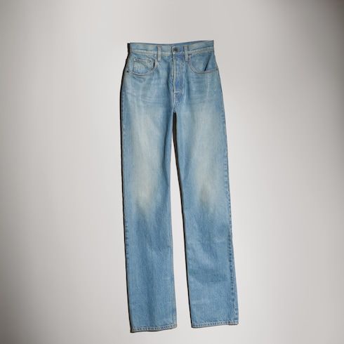 Women's Soft Coated Cotton Denim Pants