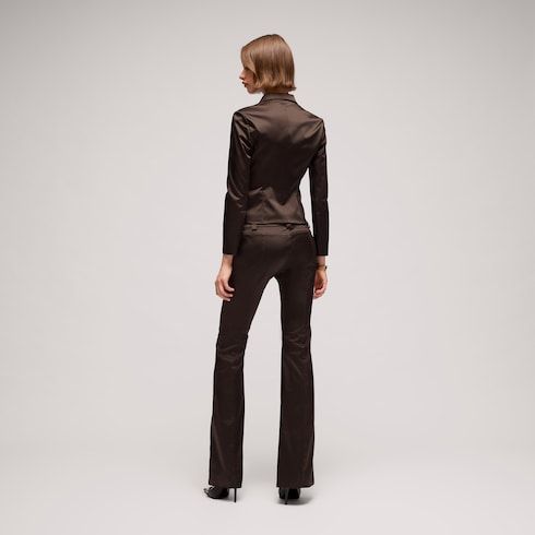 Women's Stretch Acetate Duchesse Pants