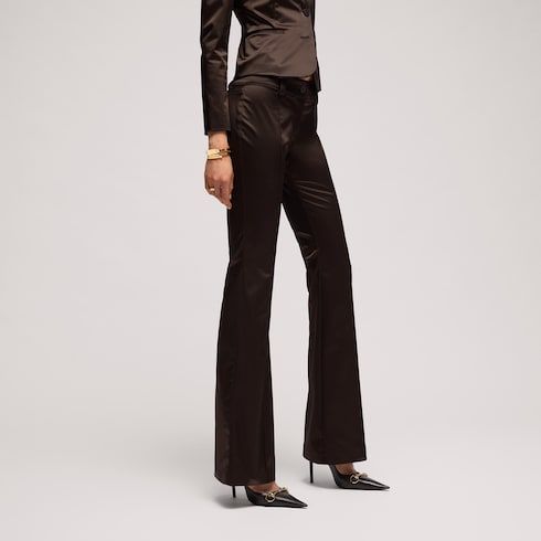 Women's Stretch Acetate Duchesse Pants