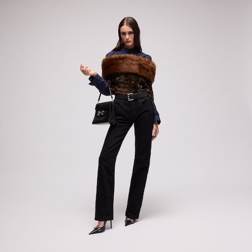 Women's Soft Coated Cotton Denim Pants