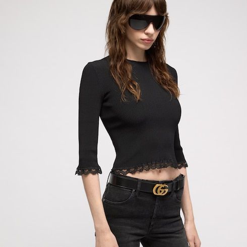Women's Fine Matte Viscose Rib Top