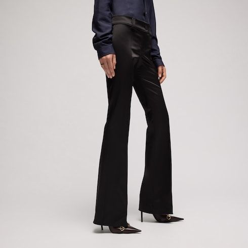 Women's Stretch Acetate Duchesse Pants