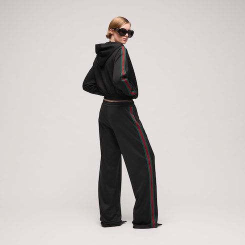 Women's Stretch Cotton Jersey Zip Jacket