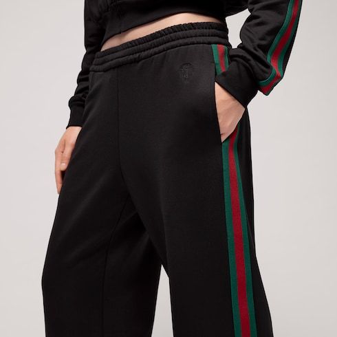 Women's Stretch Cotton Jersey Leisure Pants