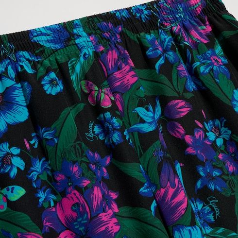 Women's Printed Silk Crêpe Leisure Pants