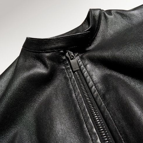 Women's Lightweight Stretch Leather Jacket