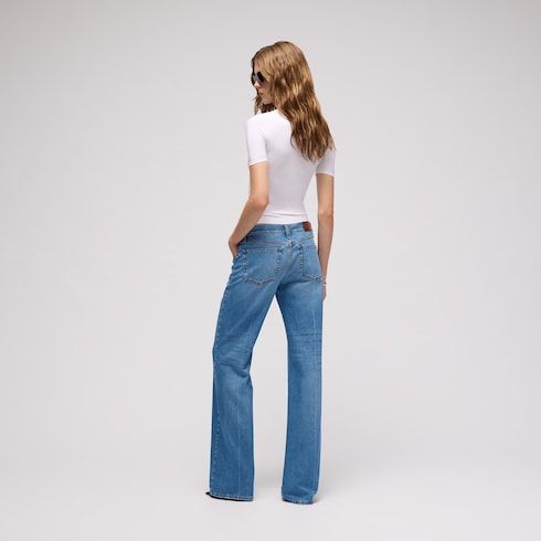 Women's Bootcut Cotton Denim Pants
