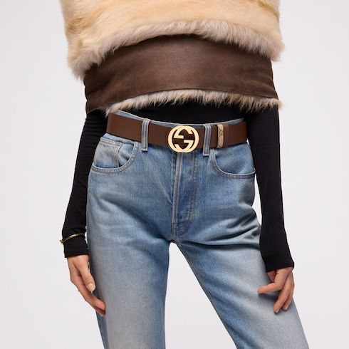 Men's Reversible Interlocking G Belt