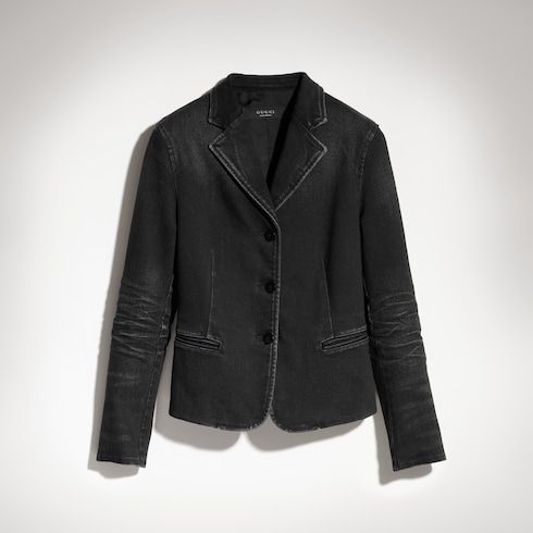Women's Stretch Cotton Denim Jacket