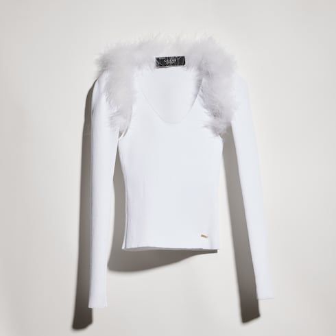 Women's Rib Viscose Tank Top with Cardigan