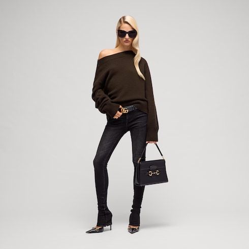 Women's Knit Cashmere Embroidered Sweater