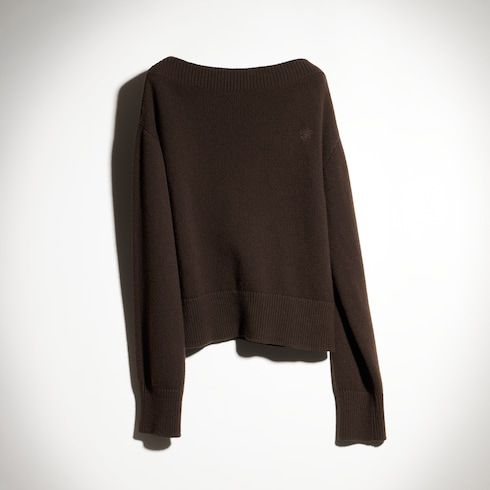 Women's Knit Cashmere Embroidered Sweater