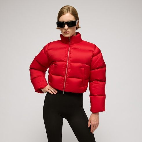 Women's Padded Polyester Puffer Jacket