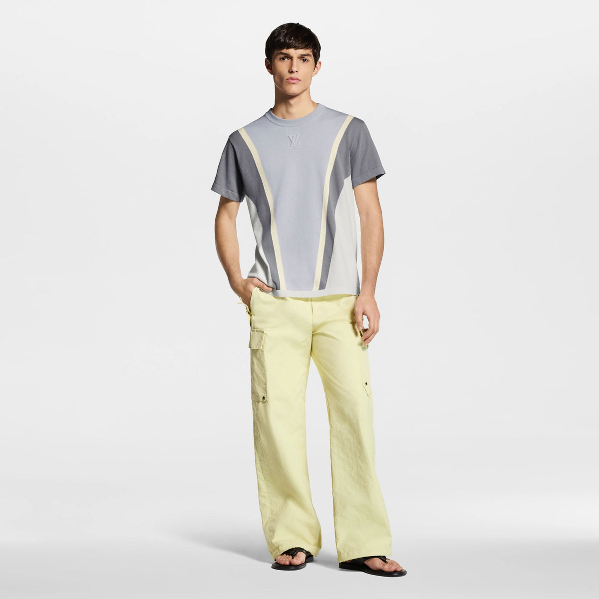 Men's Monogram Nylon Cargo Pants