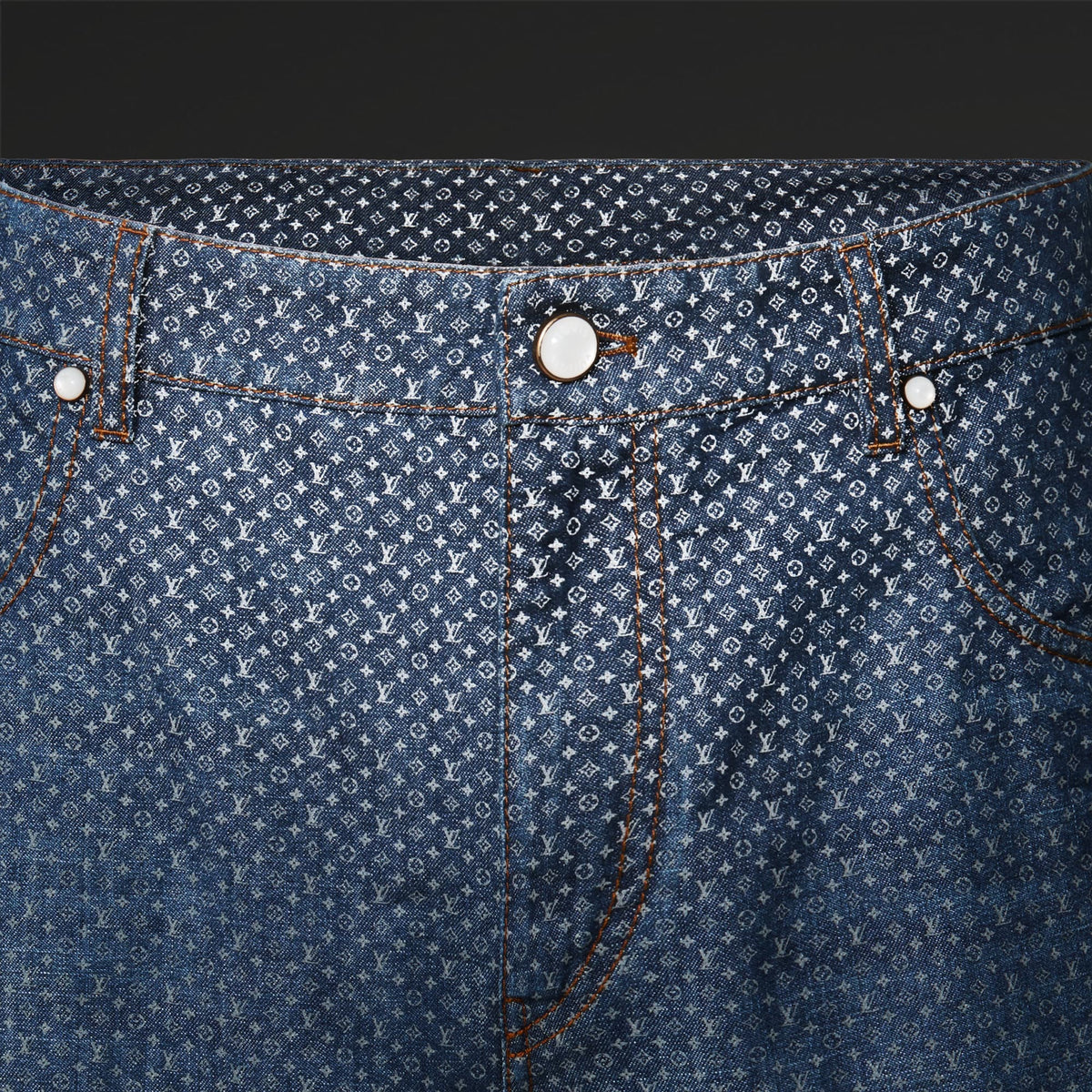 Men's Reflective Nanogram Chambray Shorts