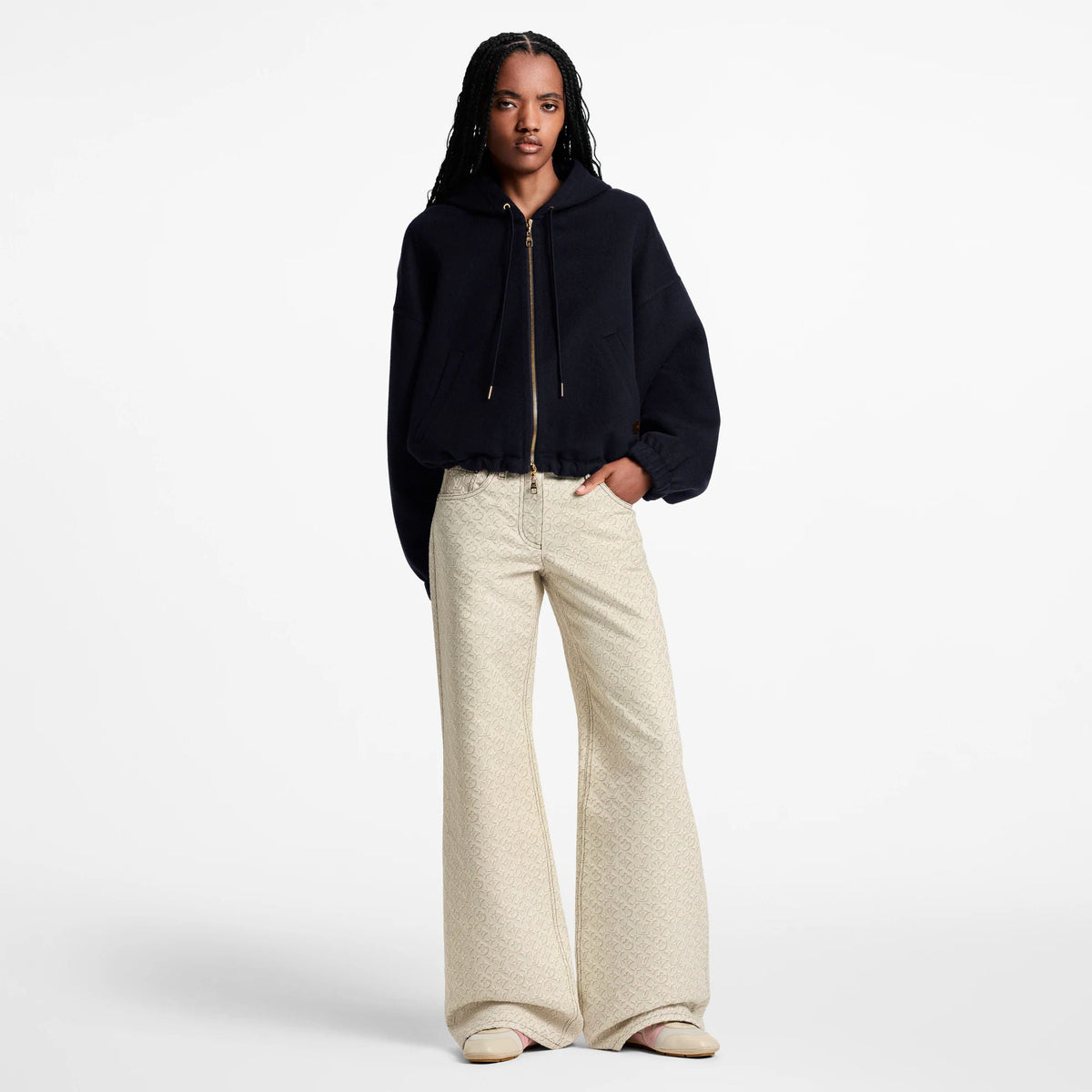 Women's 3D Monogram Jeans
