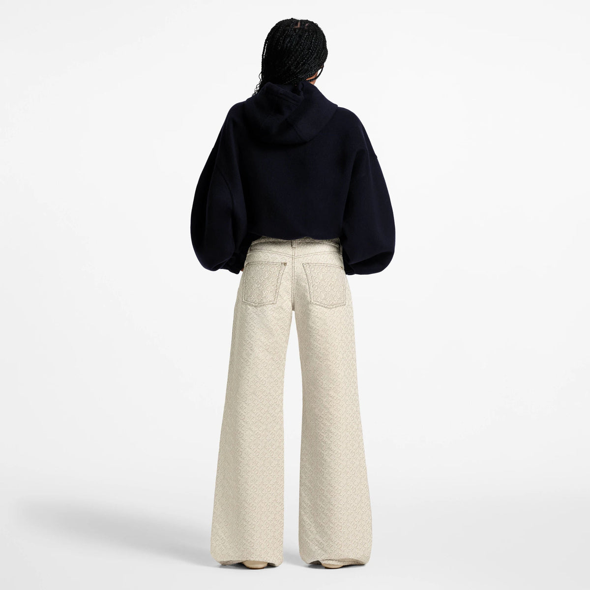 Women's 3D Monogram Jeans