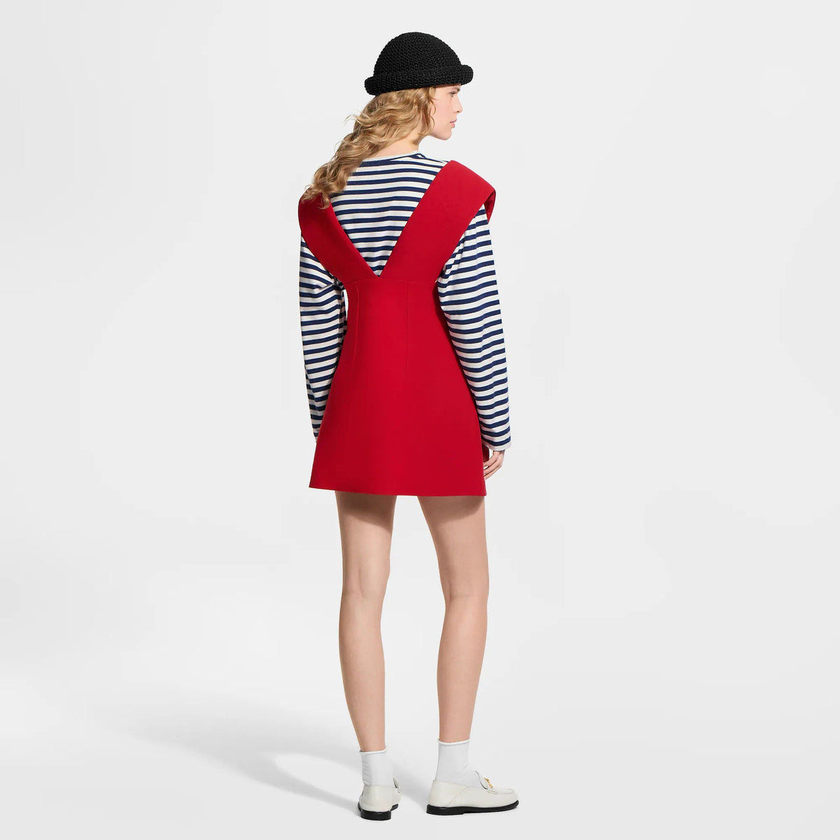 Women's Anchor Button Strap Dress