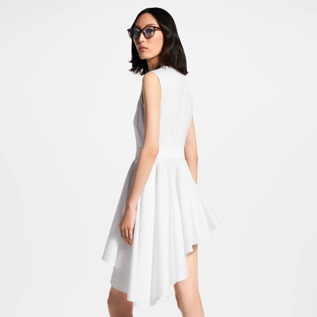Women's Asymmetrical Shirt Dress
