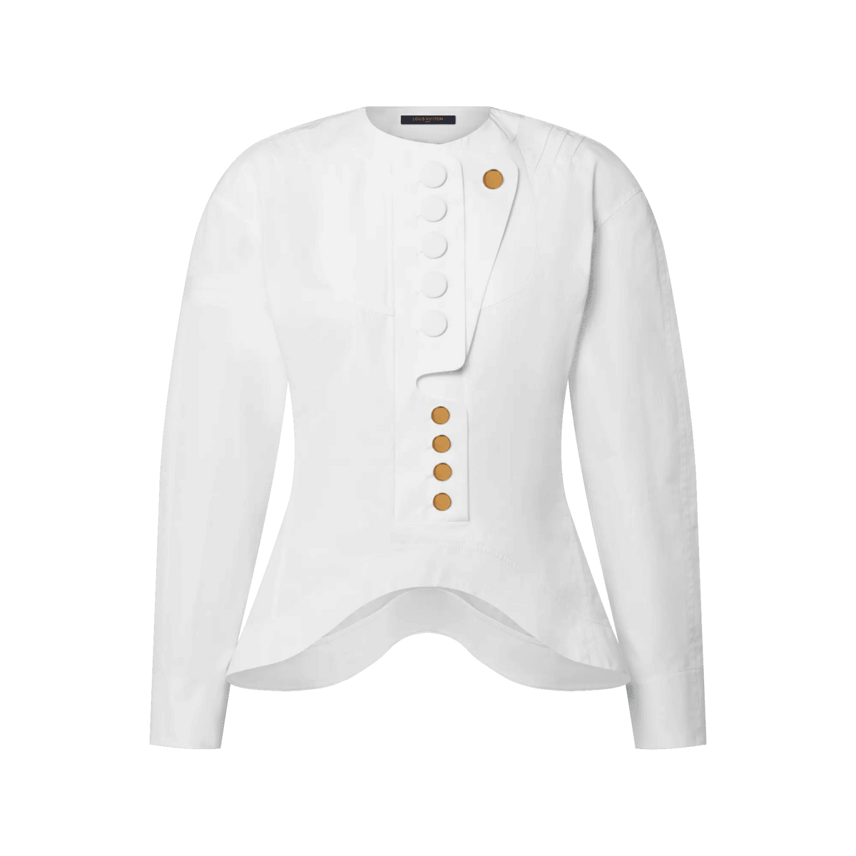 Women's Asymmetrical Bib Blouse