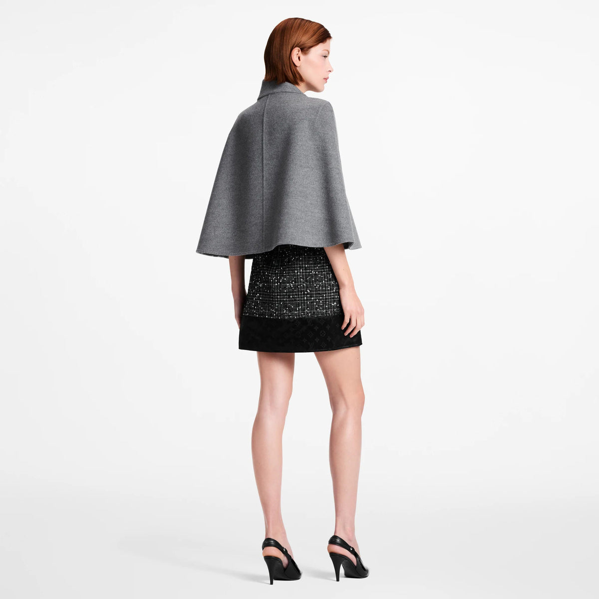 Women's Asymmetrical Collar Cape
