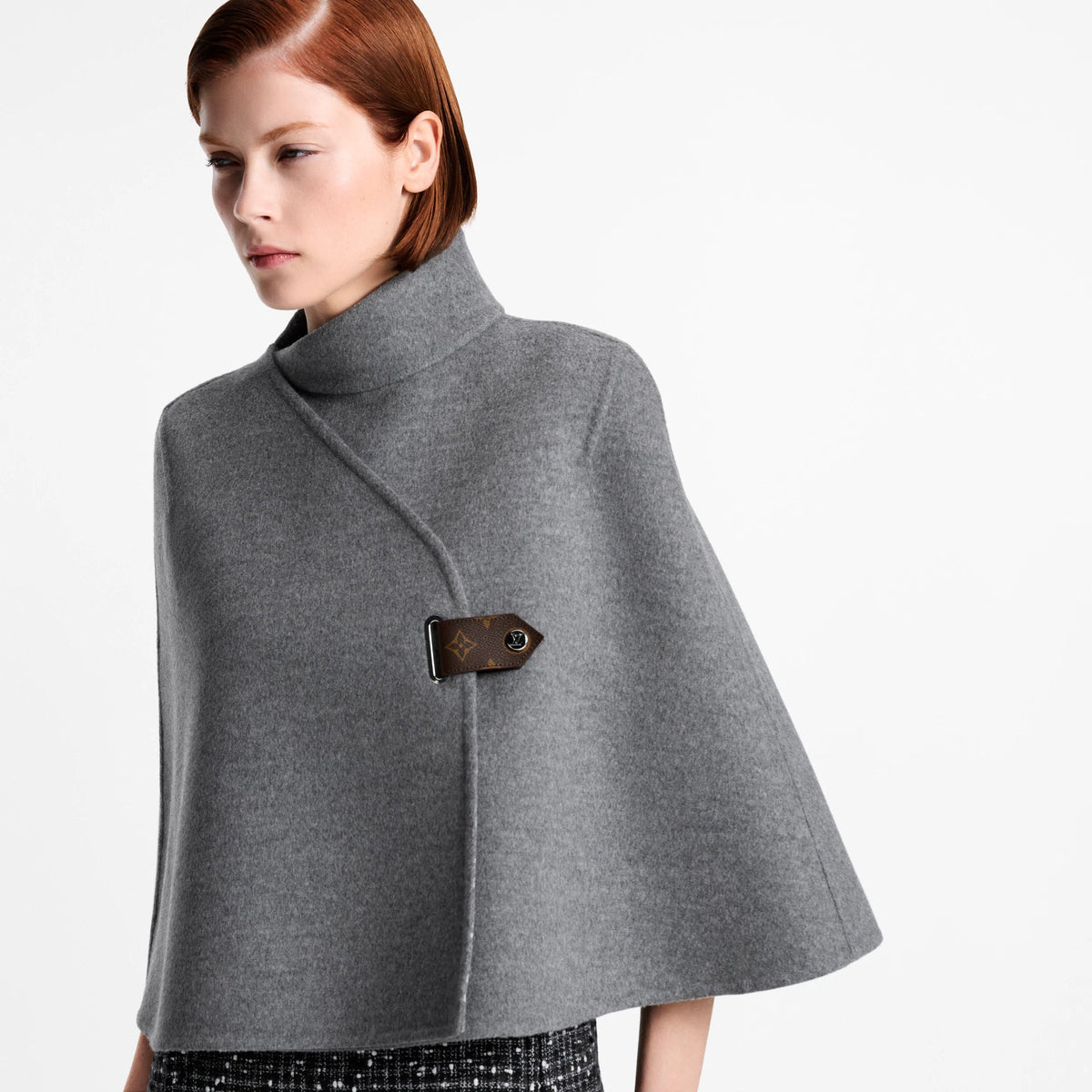 Women's Asymmetrical Collar Cape
