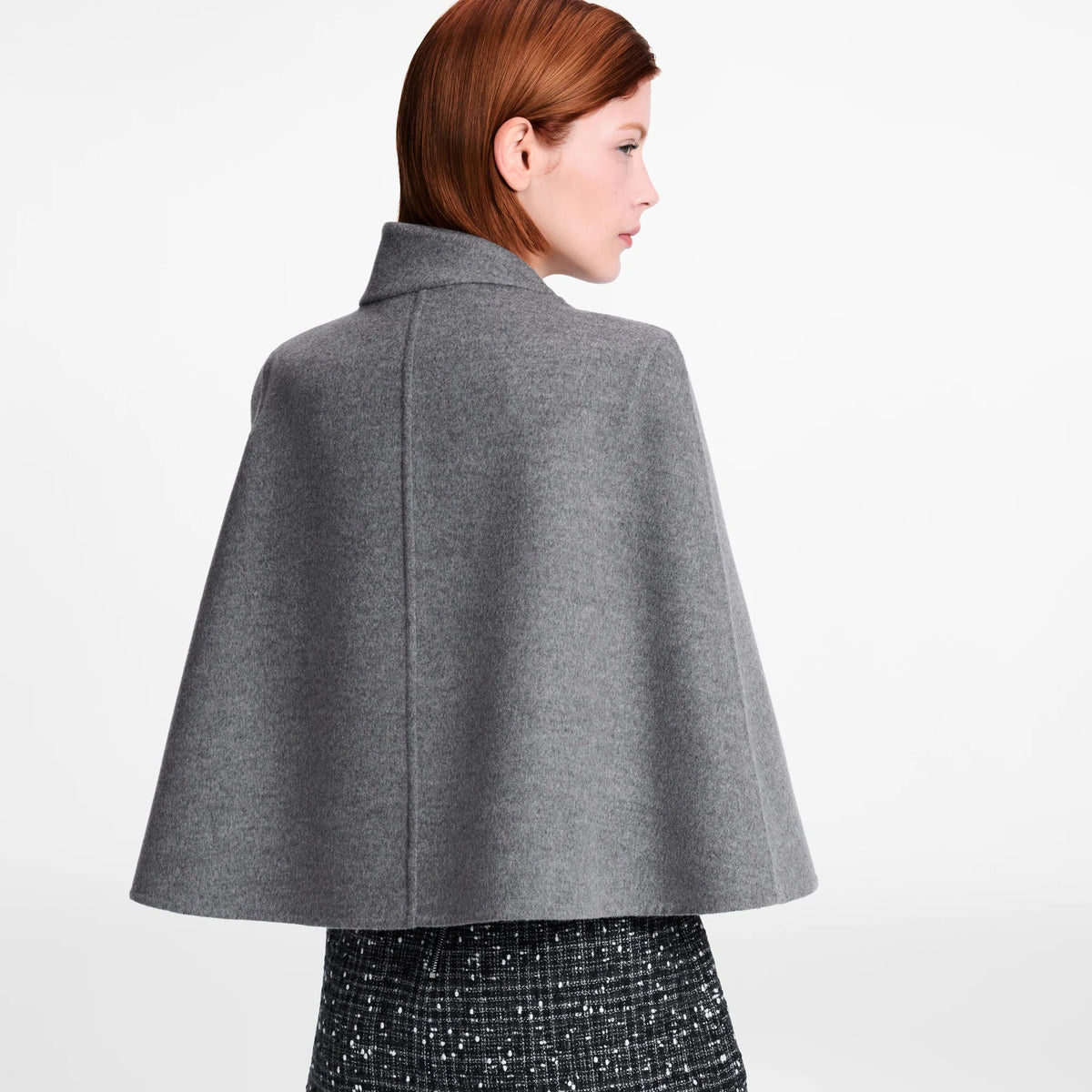 Women's Asymmetrical Collar Cape