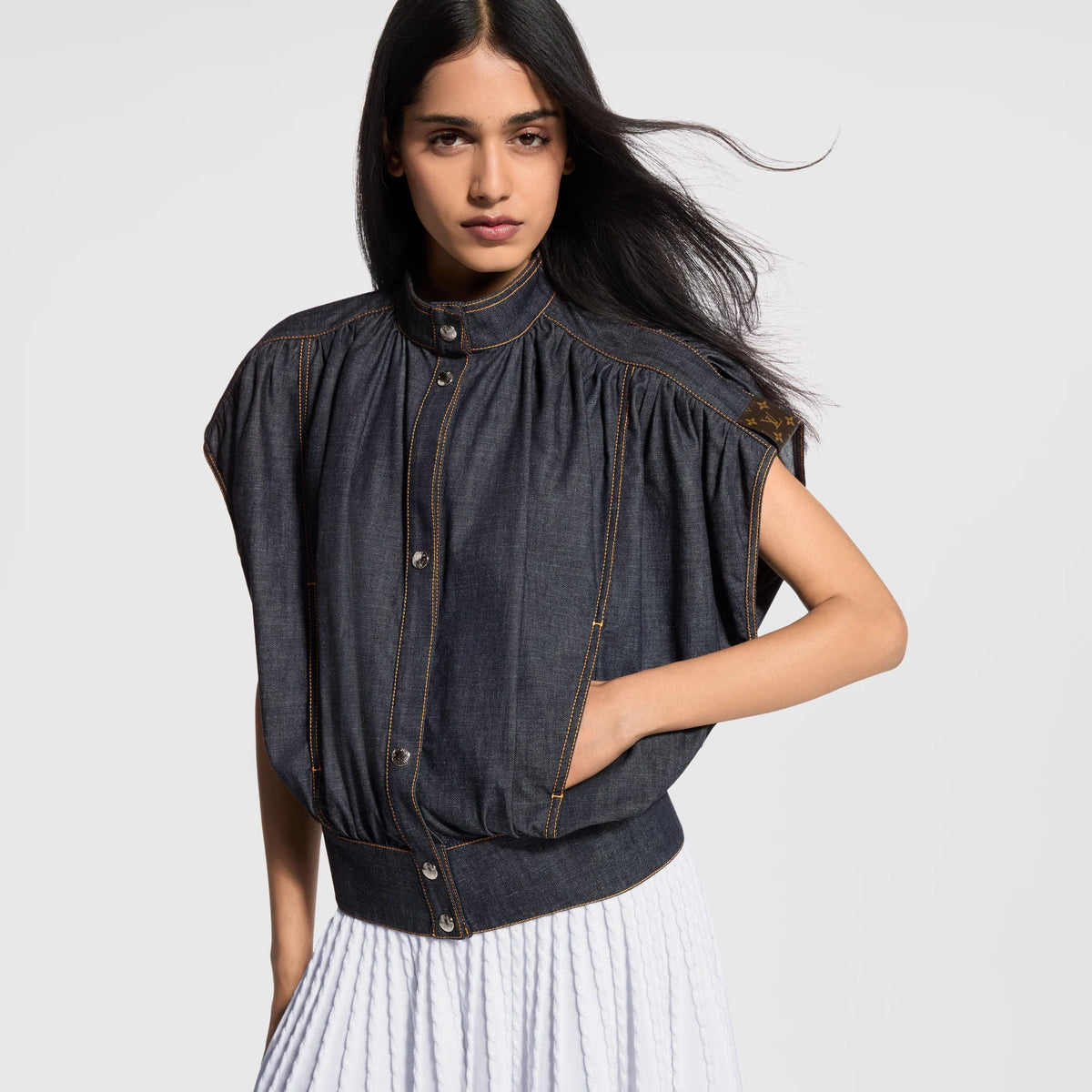 Women's Batwing Denim Jacket