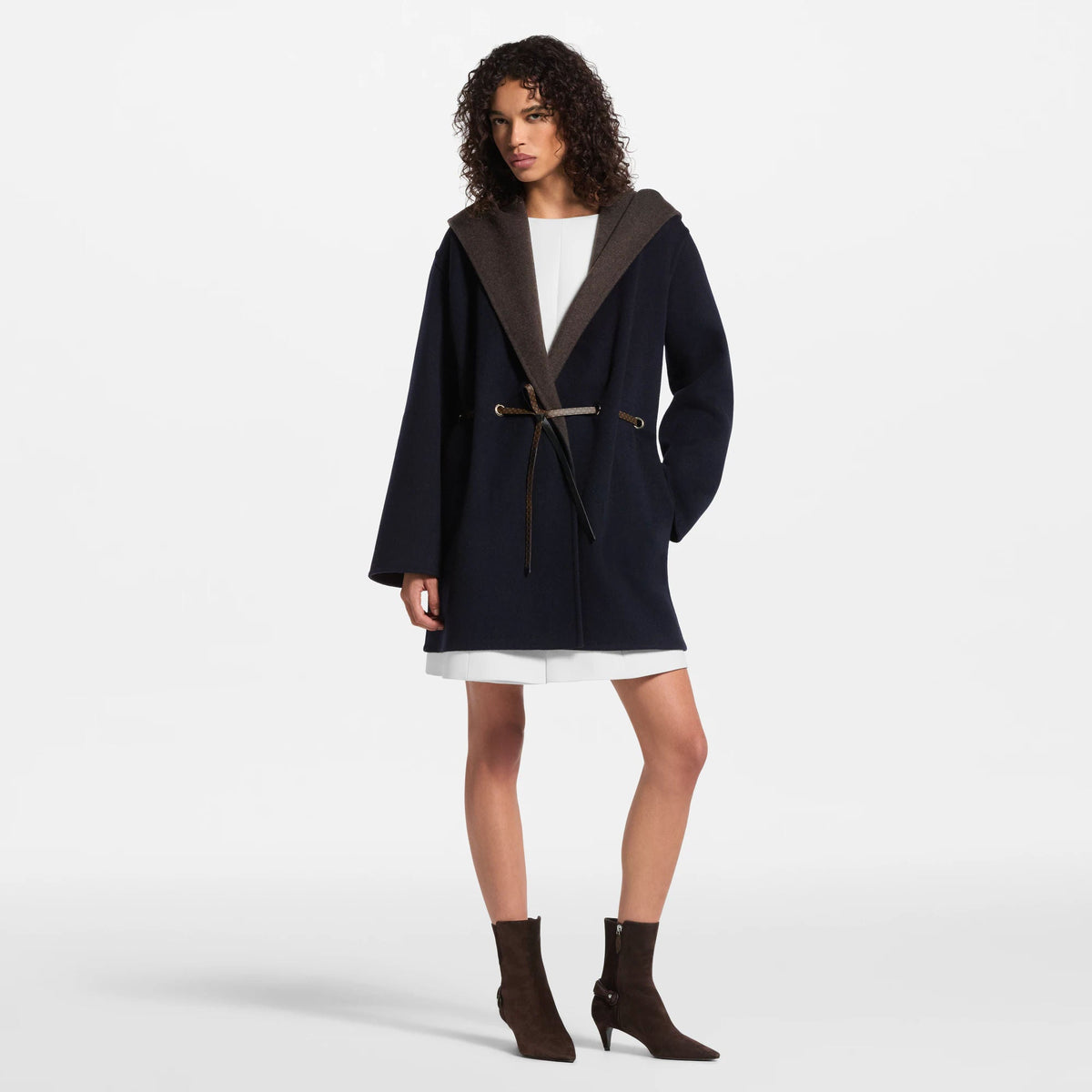 Women's Belted Wrap Coat