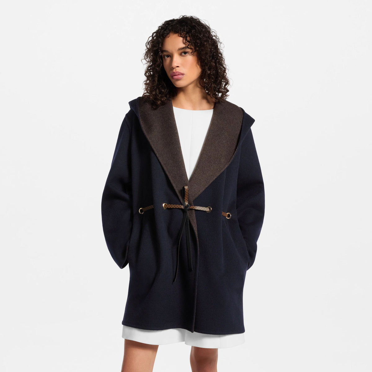 Women's Belted Wrap Coat