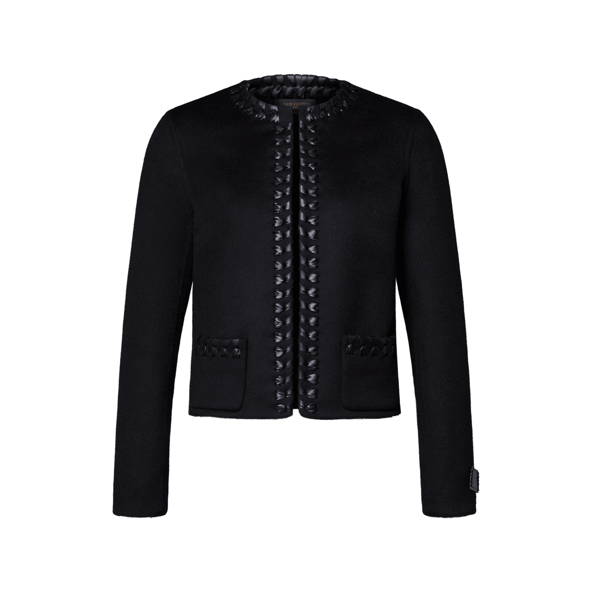 Women's Braided Trim Boxy Jacket